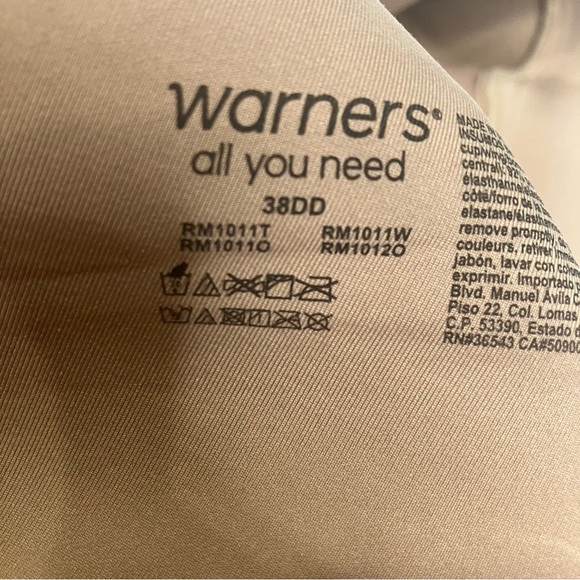 Warners wire free bra size 38DD - Picture 4 of 4